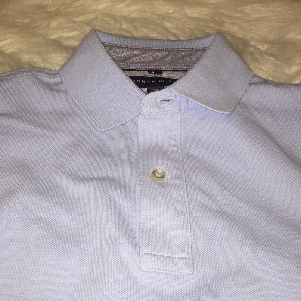 ✅MENS TOMMY HILFIGER POLO SHIRT SIZE S - Picture 5 of 6